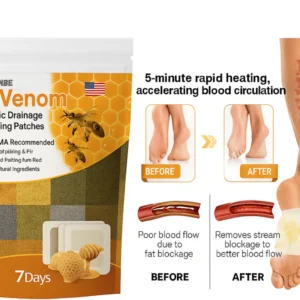 URBANUCANBE Bee Venom Foot Patches Relax and Detoxify Full Body Detox Stress Relief