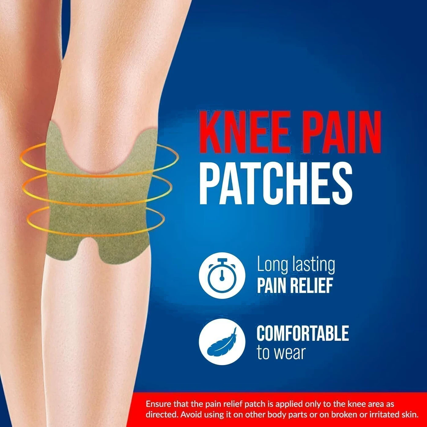 Laxit Knee Pain Relief Herbal Patches Ayurvedic Patch Sticker Relief Joint Knee Pain Plaster & Patch - Image 2